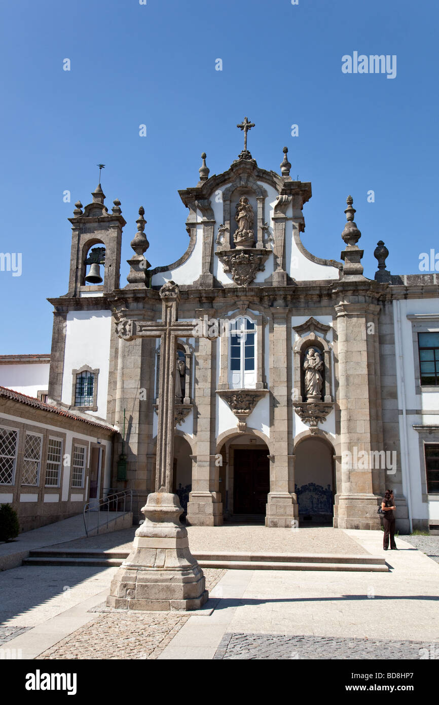 Santo António Dos Capuchos Kloster in Guimaraes, Portugal. Stockfoto