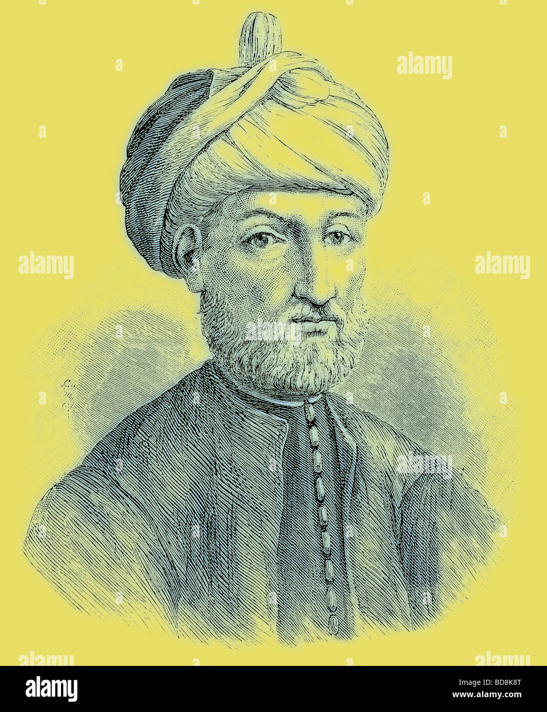 Mohammed Illustration aus Cassell s illustrierte Weltgeschichte von Edward Ollier 1890 Stockfoto