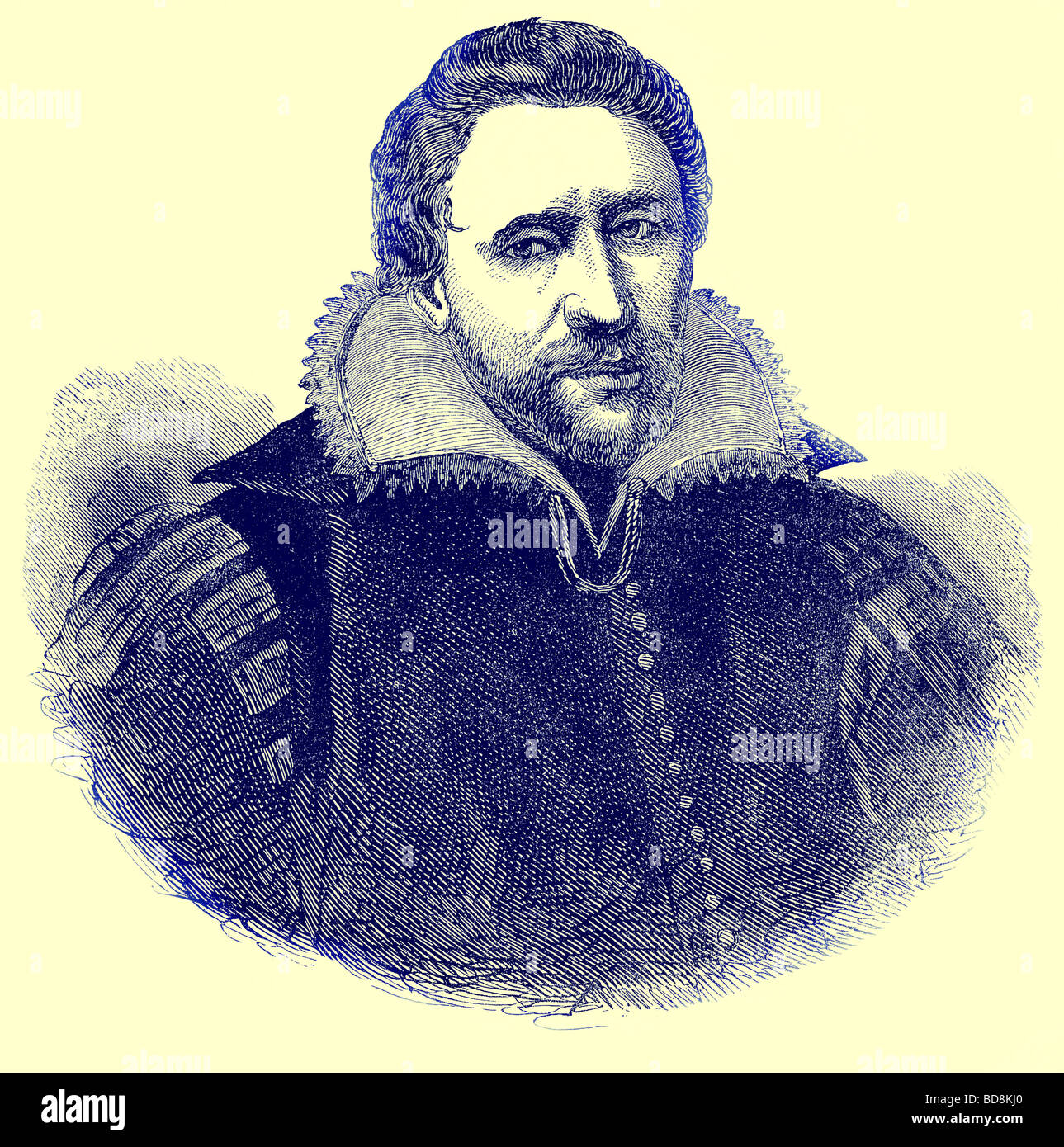 Ben Jonson Illustration von Old und New London durch Edward Walford Cassell C 1880 Stockfoto