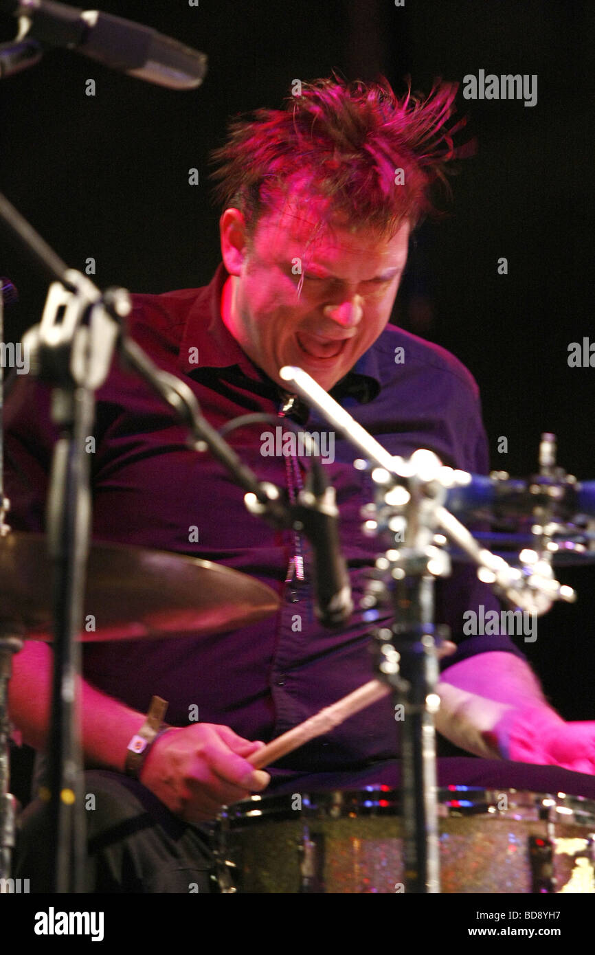 Jon Spencer Heavy Trash Live at Pistoia Blues Festival 2009 Stockfoto