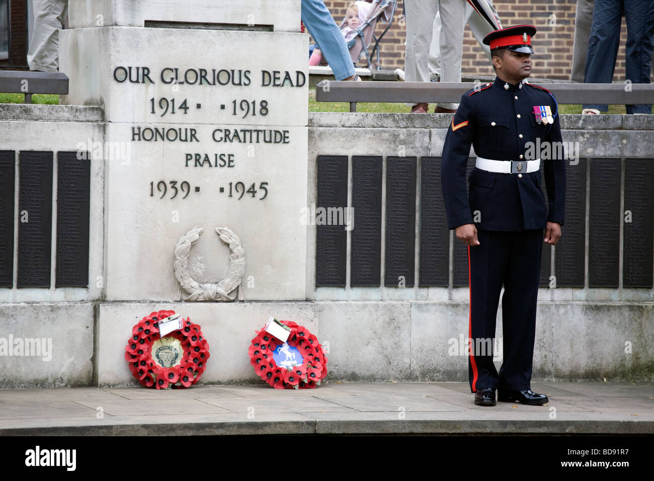 Parade in Tunbridge Wells feiert die Rückkehr der Prinzessin von Wales Royal Regiment von Touren in Afghanistan und im Irak. Stockfoto