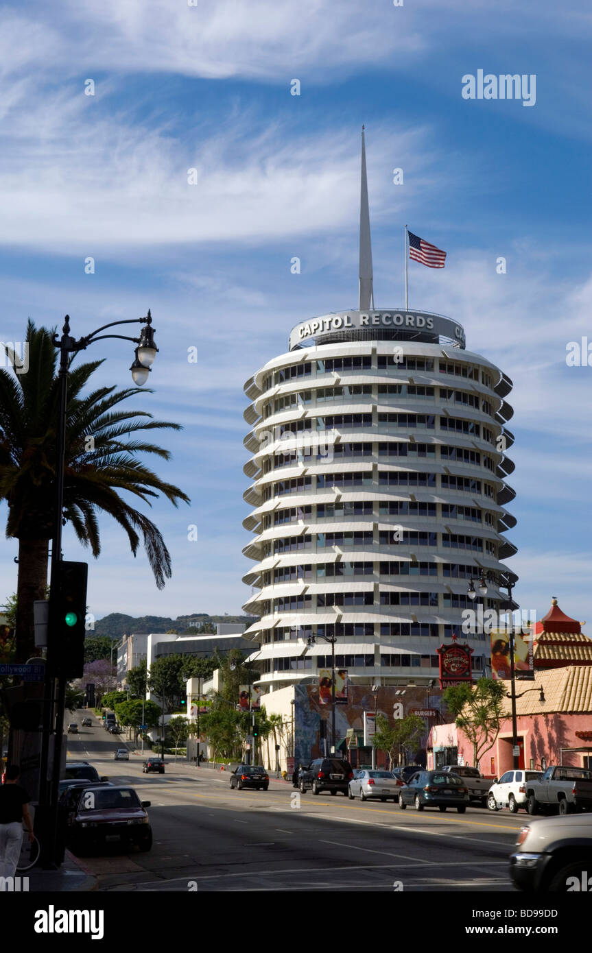 Capitol Records Building Stockfoto