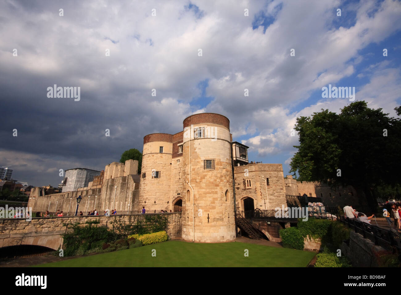 Ihre Majestät königlichen Palast und Festung, den Tower of London, UK Stockfoto
