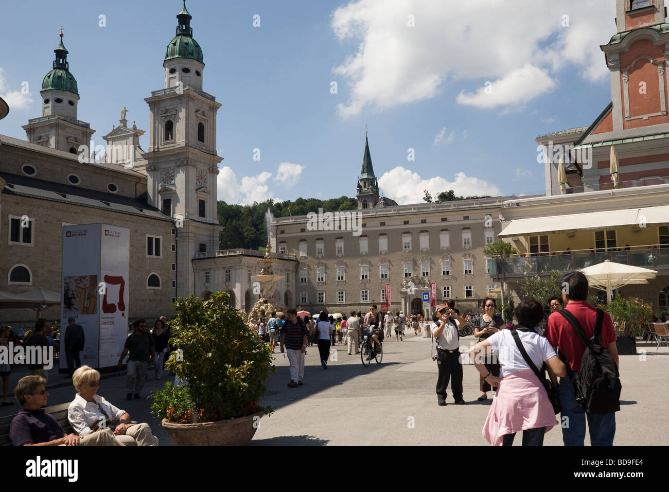 Salzburg-Österreich-Europa-EU Stockfoto