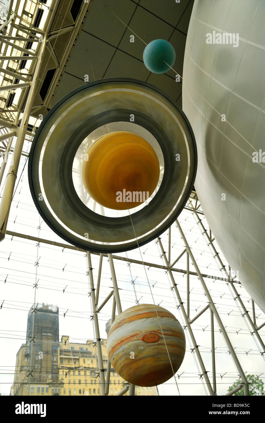 Rose Center for Earth and Space, New York City, Vereinigte Staaten von Amerika Stockfoto