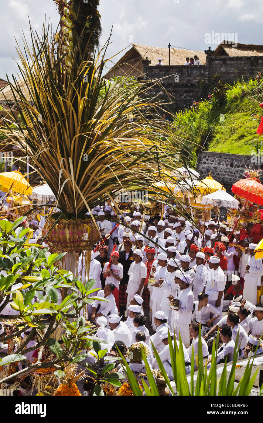 Panca Wali Krama Heiligen Feier am Besakih-Tempel alle zehn Jahre Bali Indonesien Stockfoto