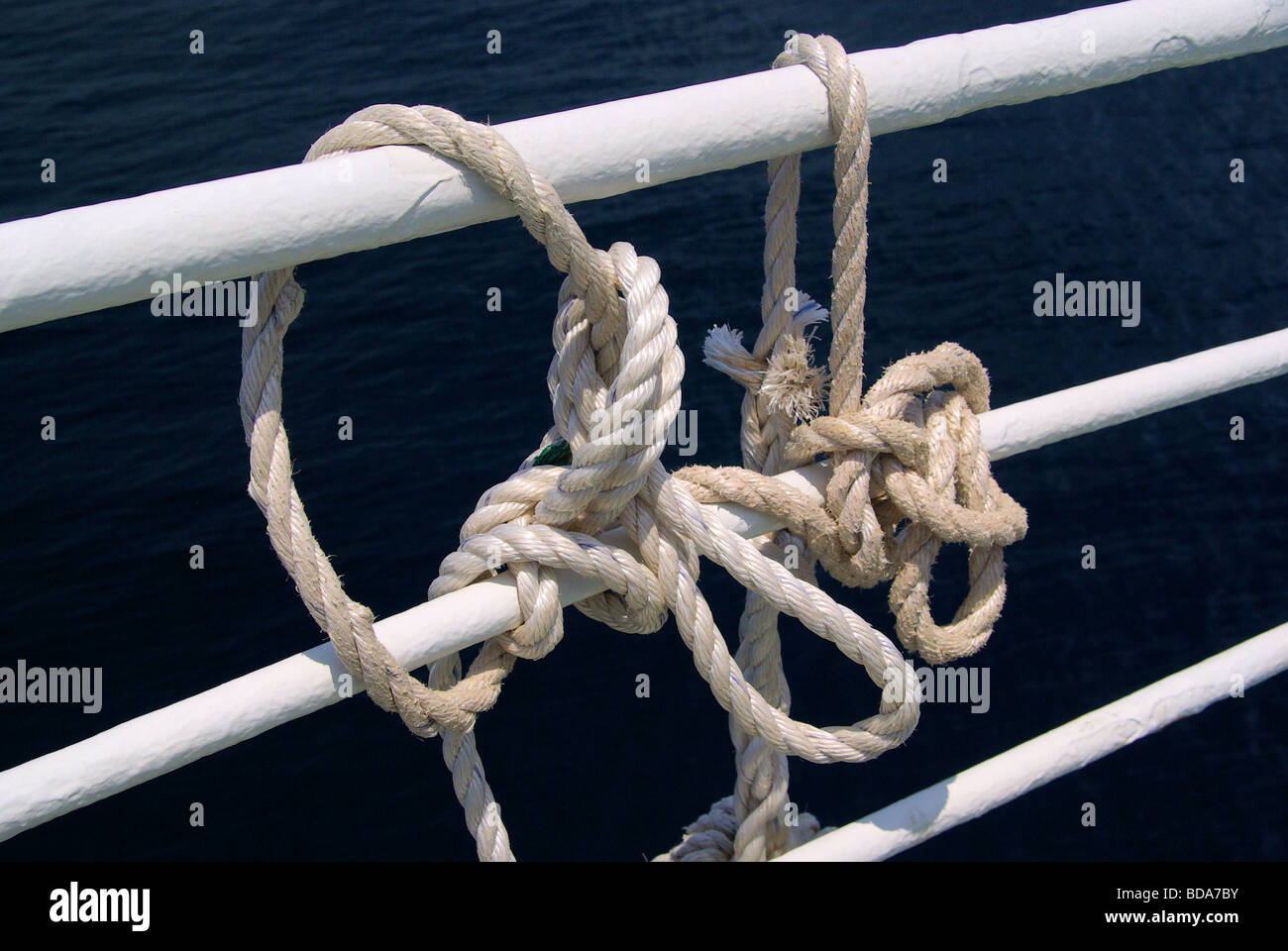 Tau Seil 05 Stockfoto