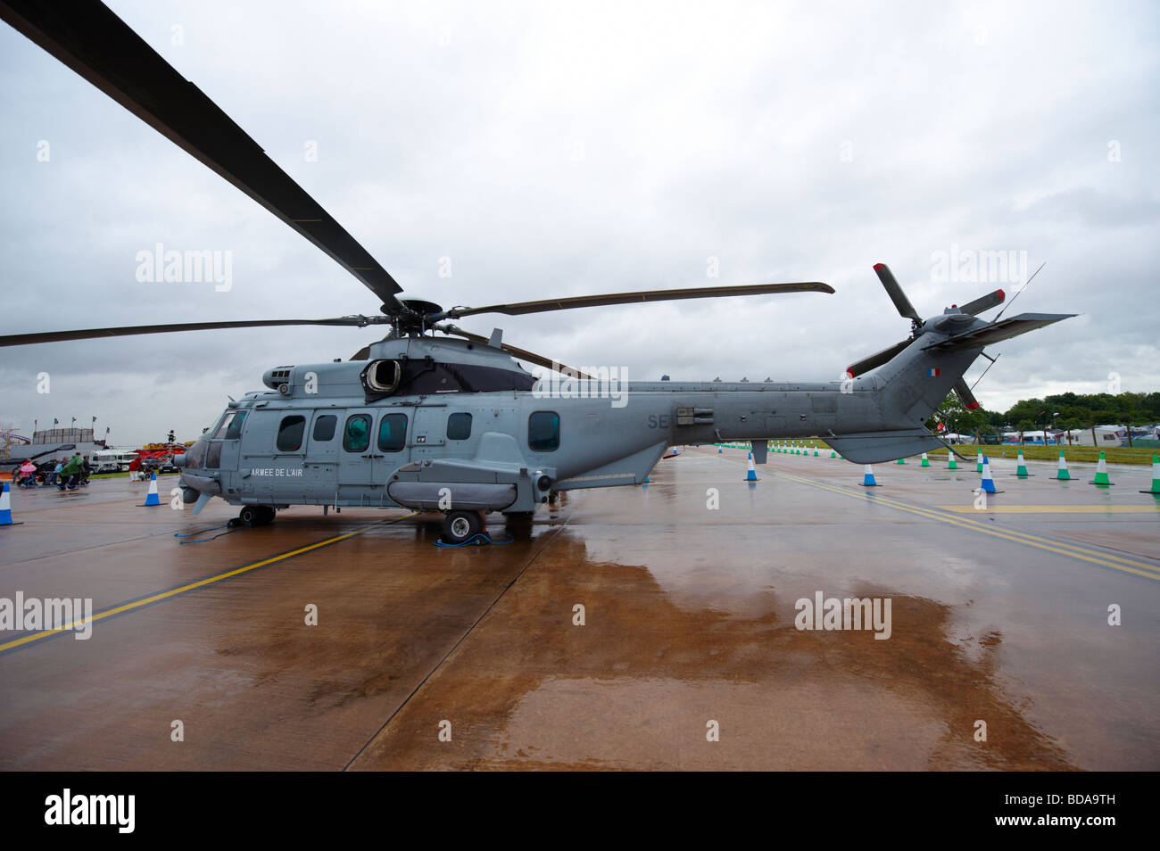 Fairford Airshow Sonntag 2009 Eurocopter EC 725 Caracal Combat Search and Rescue Stockfoto