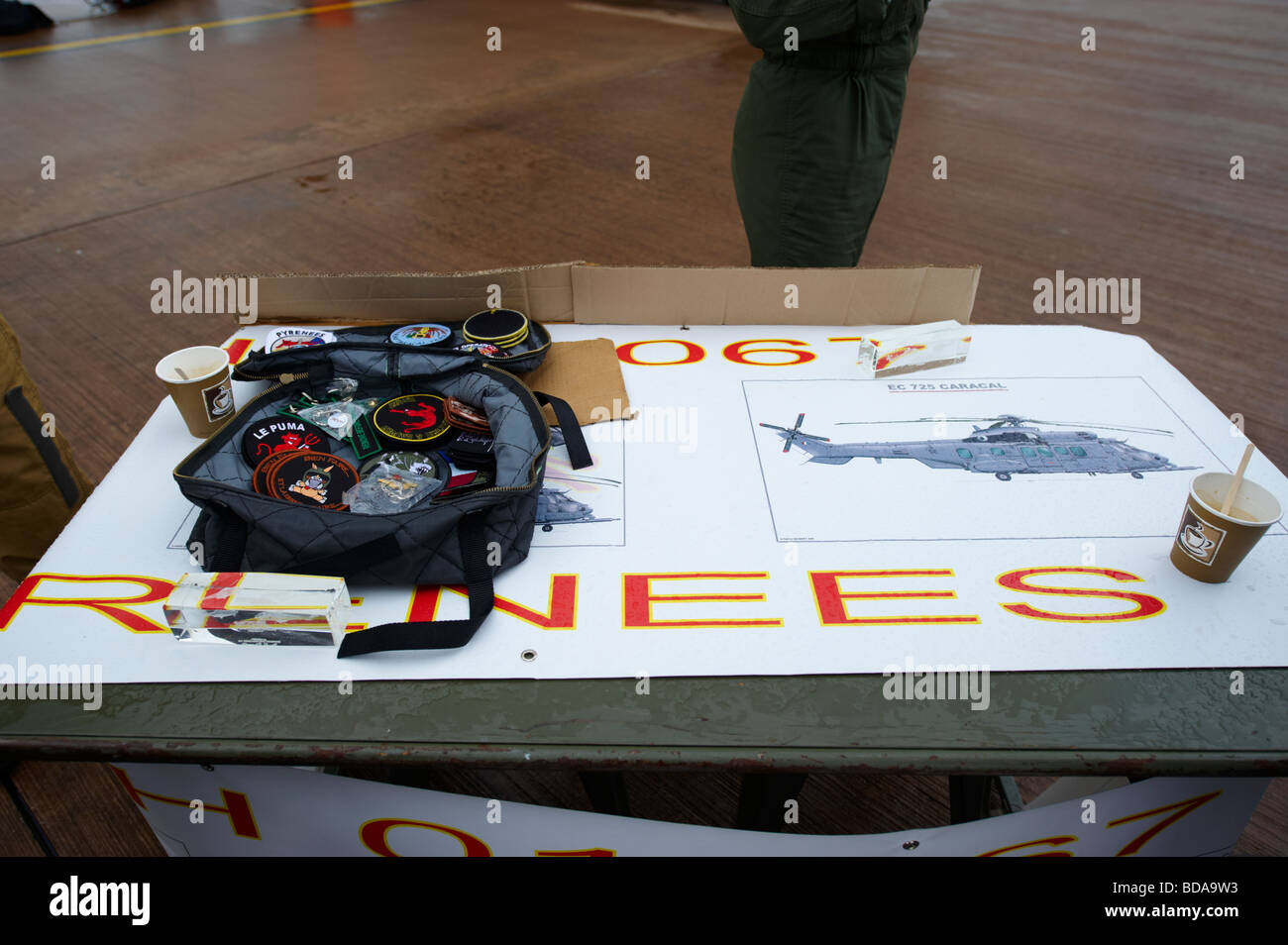 Fairford Airshow Sonntag 2009 Eurocopter EC 725 Caracal Combat Search and Rescue Stockfoto