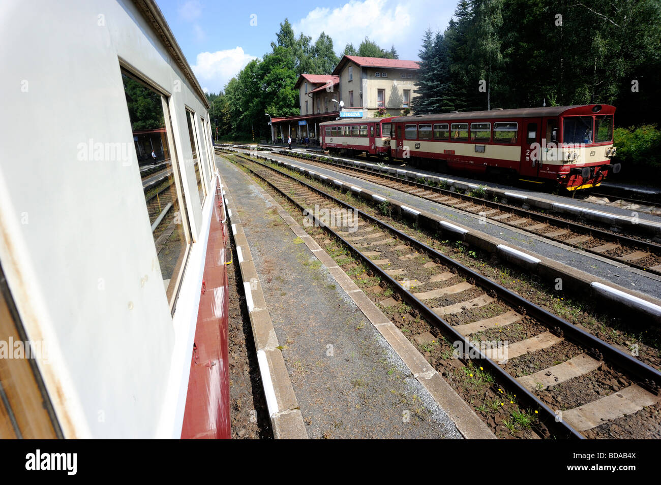 Tschechische Bahn Tschechien Stockfoto