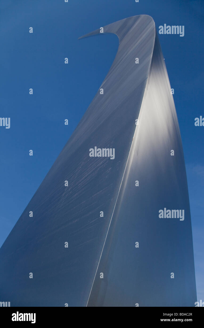 Arlington, Virginia, USA. Us Air Force Memorial, von dem Architekten James Ingo befreit. Stockfoto