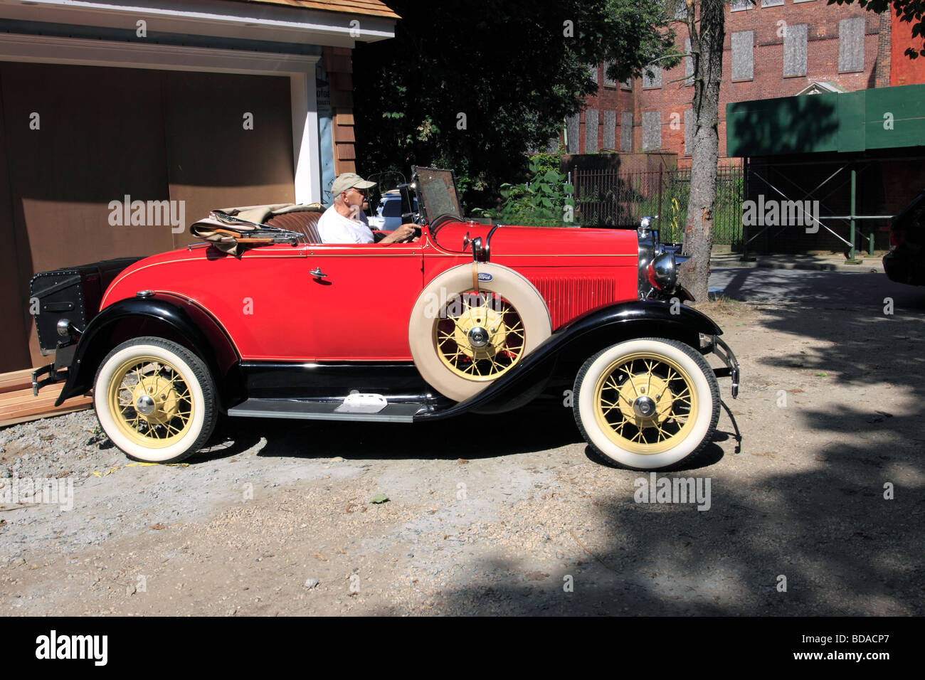 1930 Ford Model A, Sag Harbor, Long Island NY Stockfoto