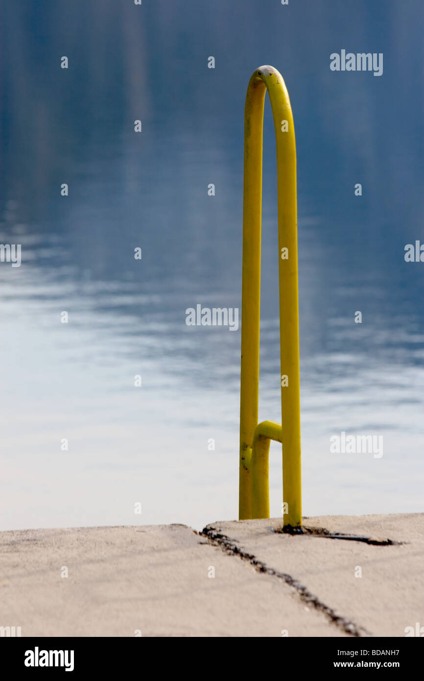 Treska See in der Nähe von Skopje Mazedonien Weitsicht Matka Canyon Stockfoto