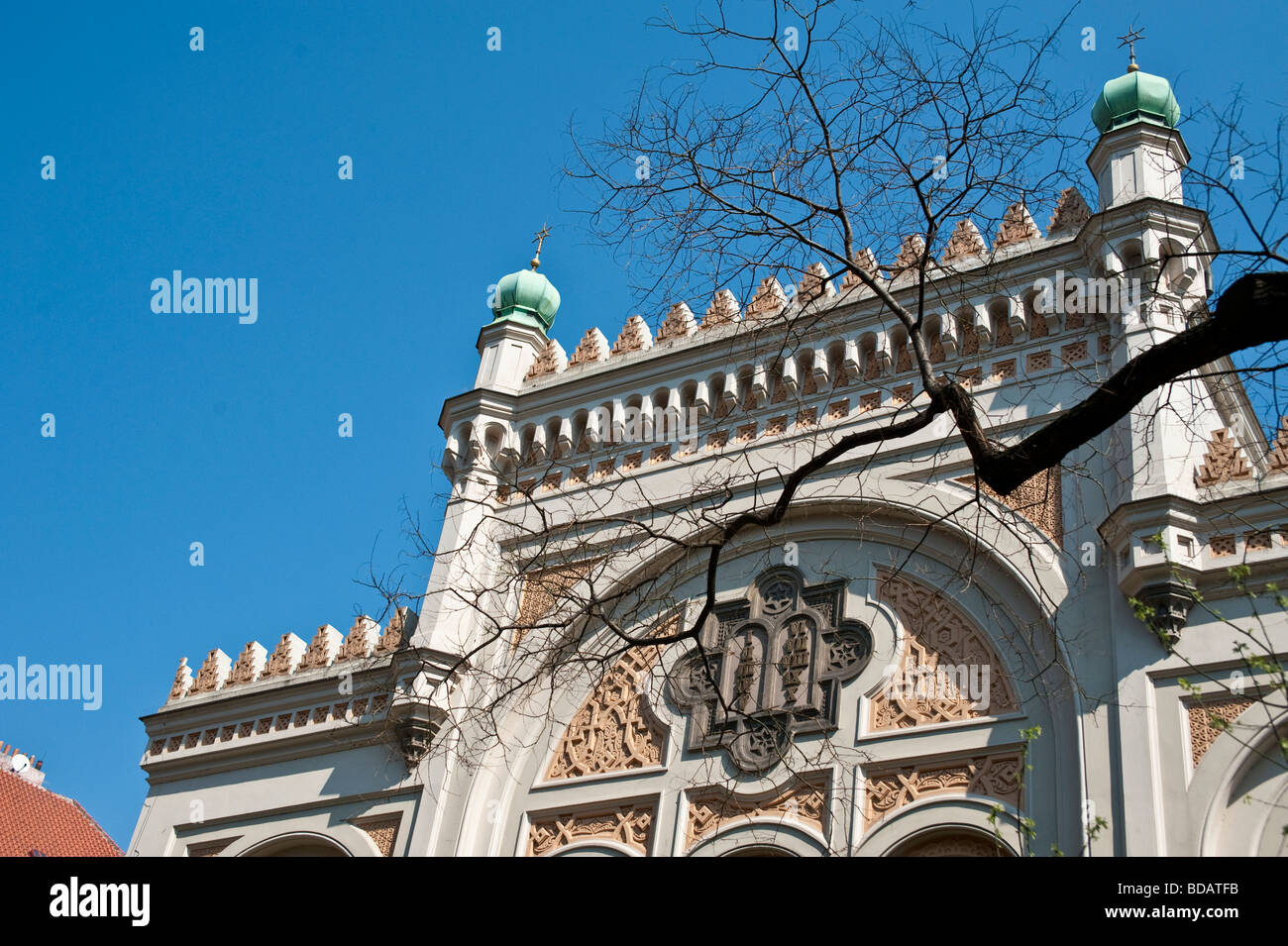 Spanische Synagoge in Prag Stockfoto