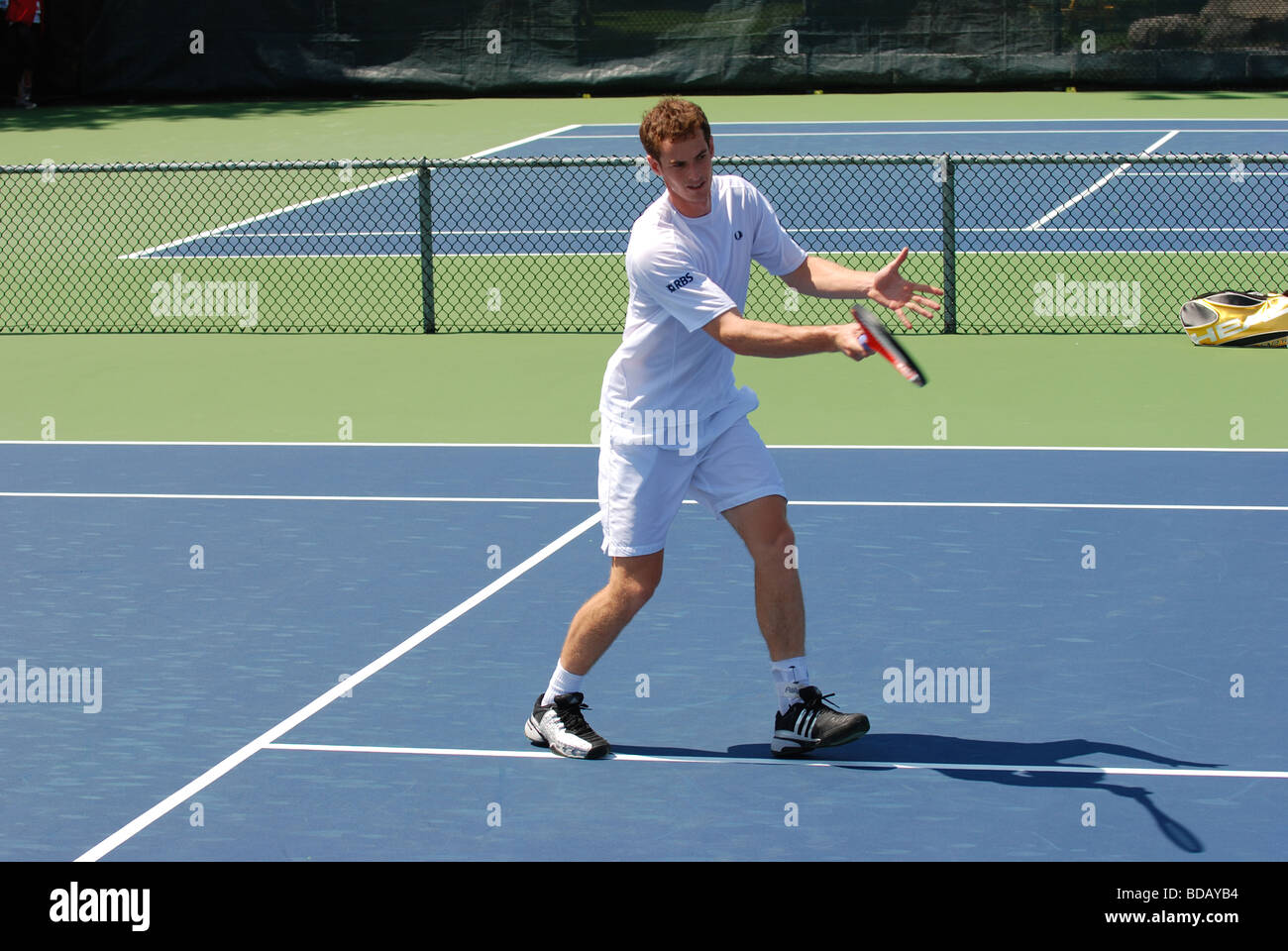 Andy Murray Profi-Tennisspielerin Stockfoto