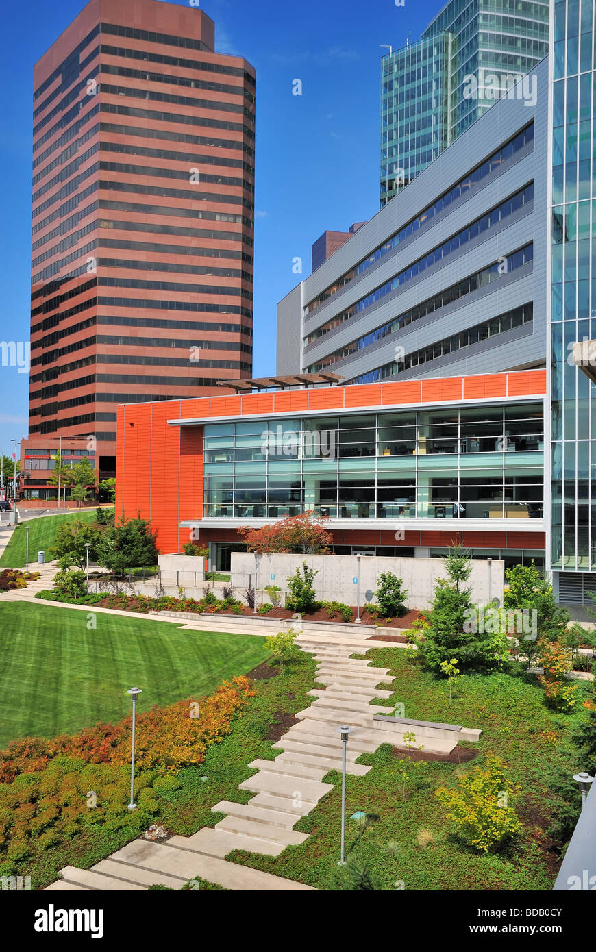 Bellevue-Rathaus-Campus Stockfoto