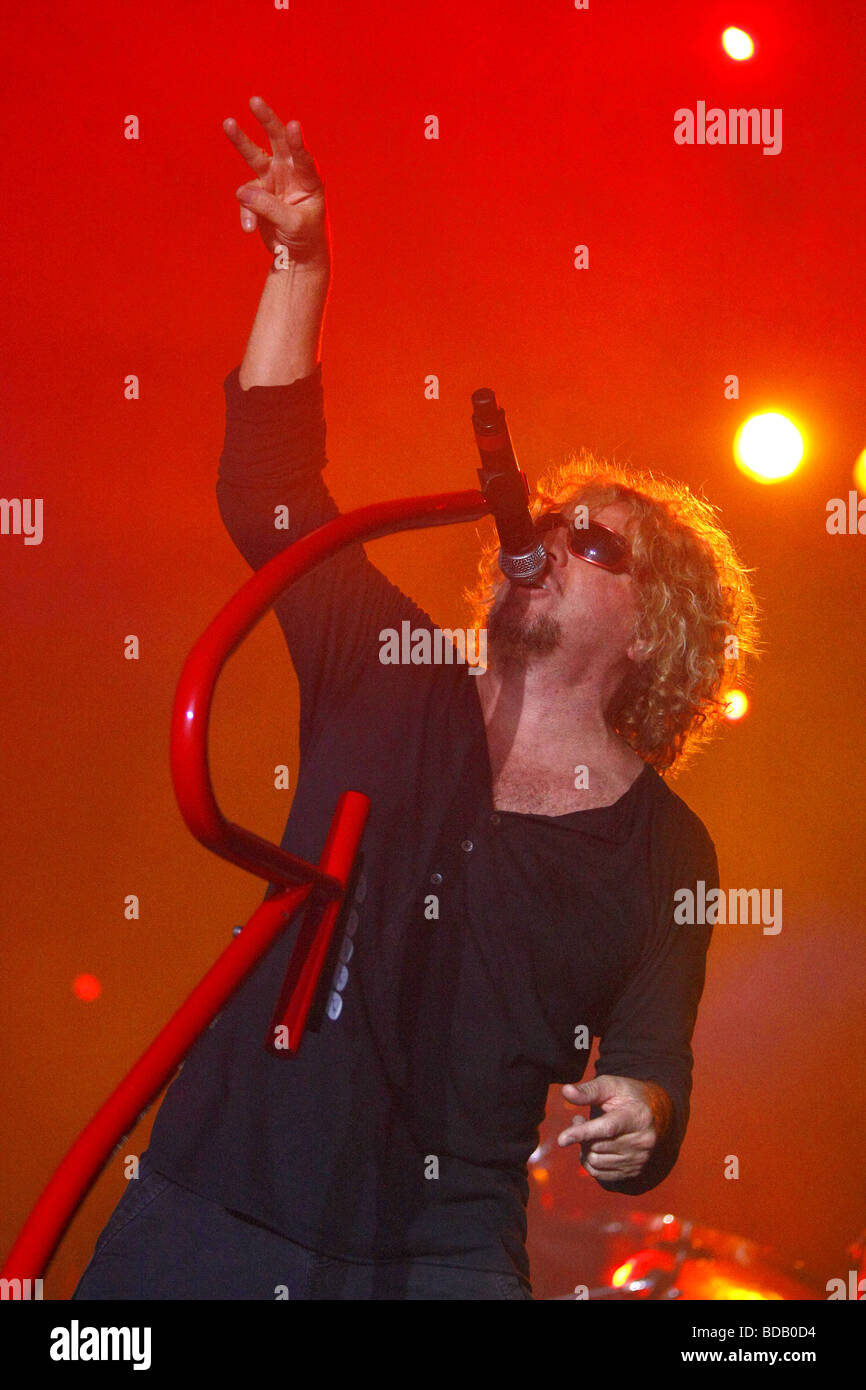 Chickenfoot live in Pistoia Blues Festival 2009 Stockfoto