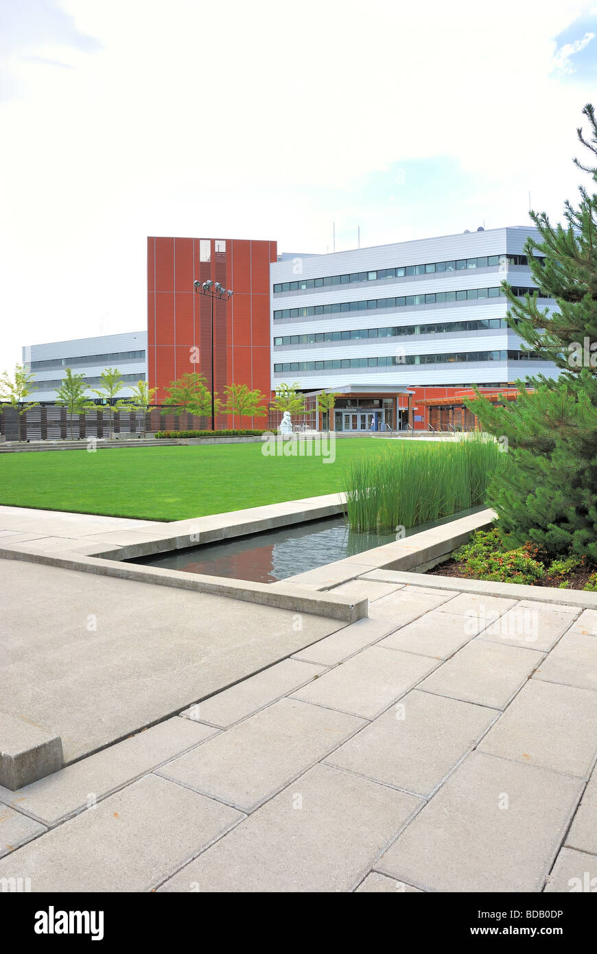 Bellevue-Rathaus-Campus Stockfoto