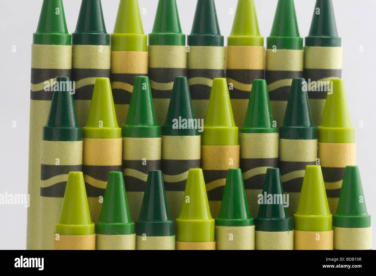 Gehendes Grün. Stockfoto