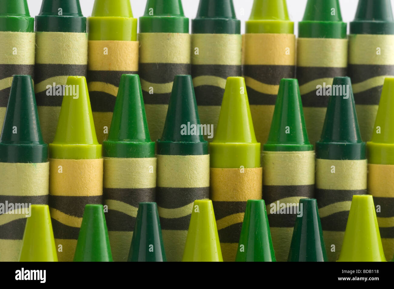 Gehendes Grün. Stockfoto