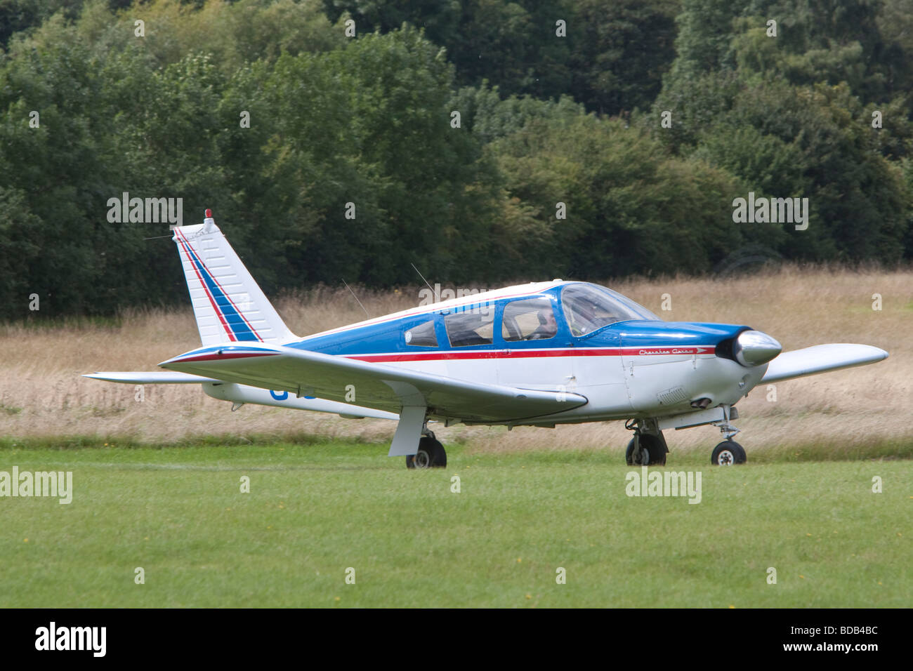 Piper Cherokee Pfeil am Hucknall Stockfoto