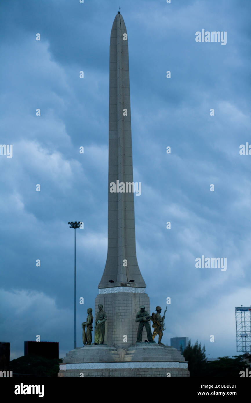 Denkmal (Siegesdenkmal) in Bangkok, Thailand Stockfoto