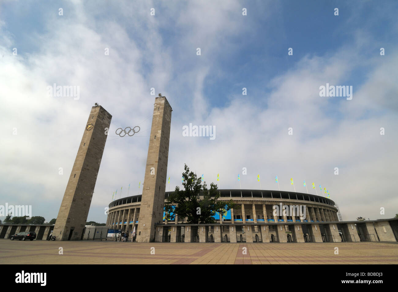 Olympiastadion, Berlin Stockfoto Olympiastadion, Berlin Stockfoto