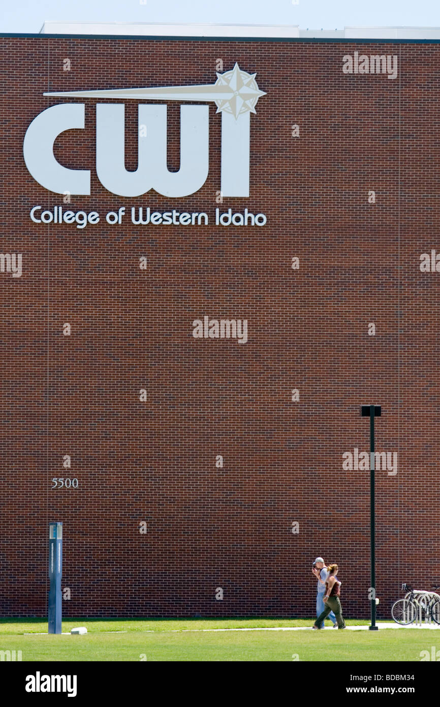 Der College of Western Idaho öffentliche Community College-Campus befindet sich in Nampa, Idaho USA Stockfoto