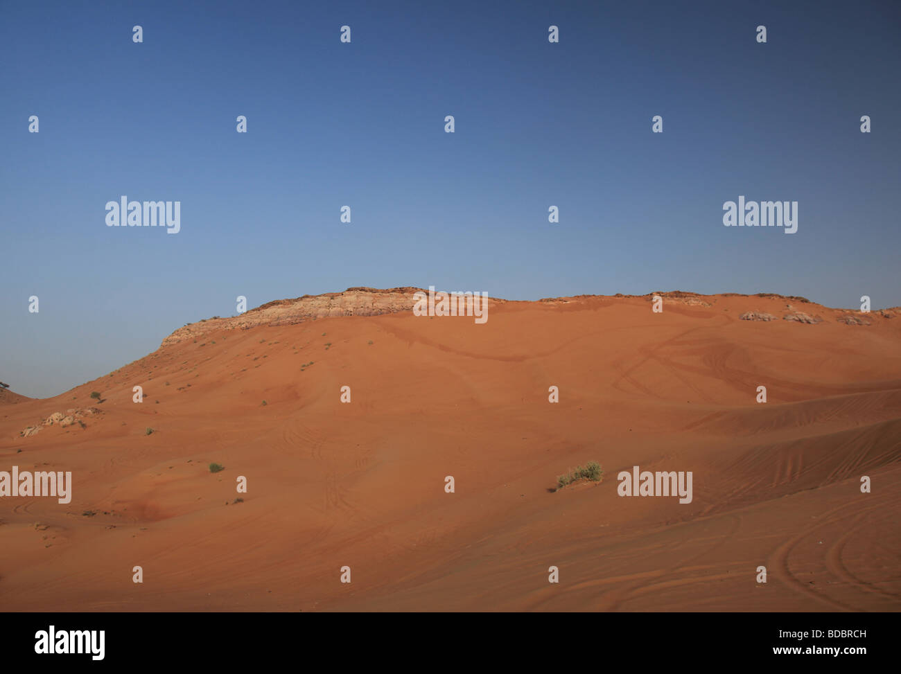 Wüstensafari in Dubai Vereinigte Arabische Emirate Stockfoto