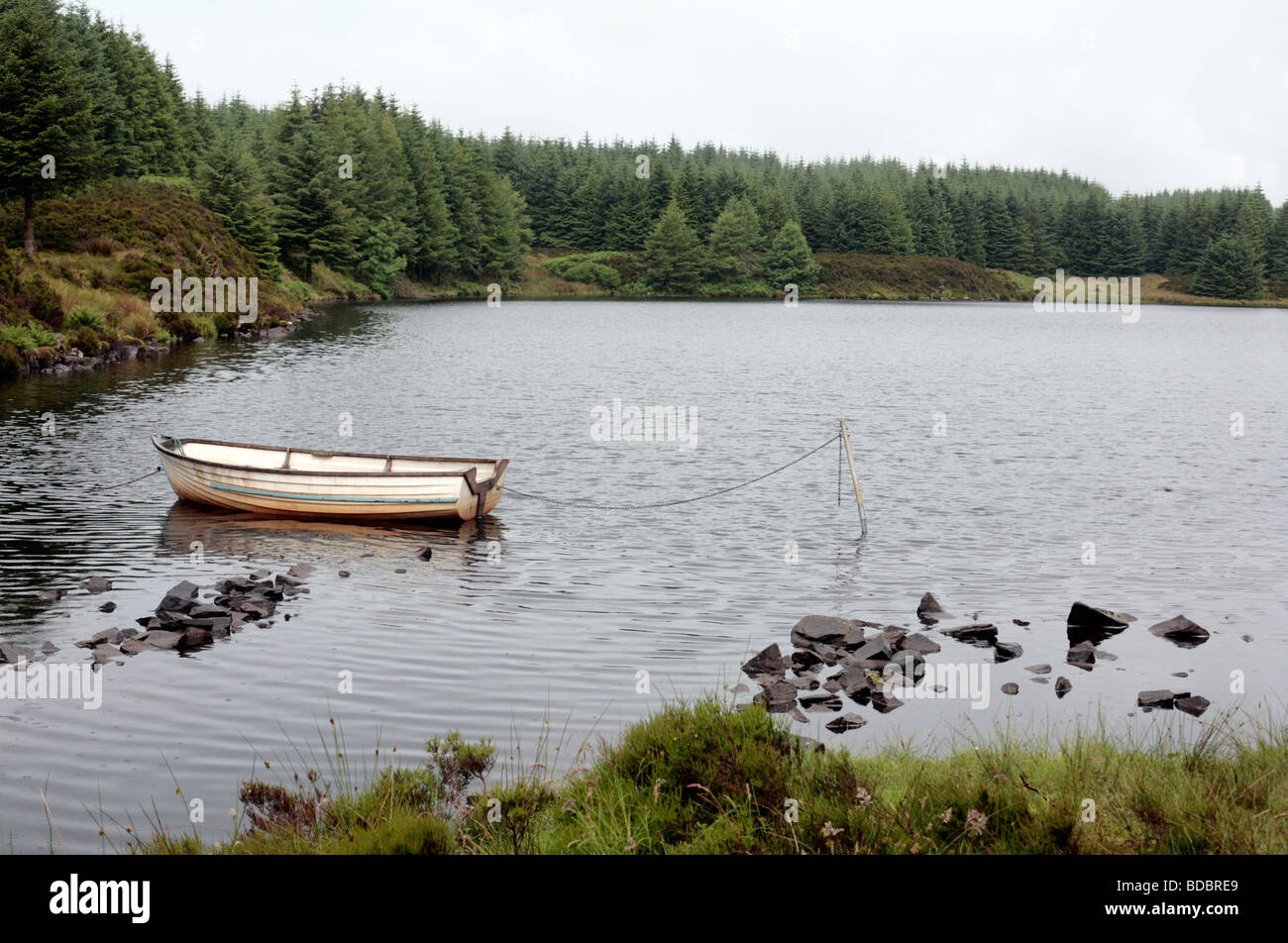 Loch auf der Isle of Arran, Schottland, Vereinigtes Königreich. Stockfoto