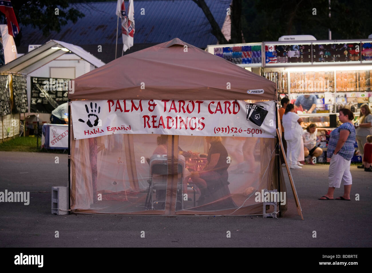 USA-Tennessee Putnam County Fair in Cookeville Stockfoto