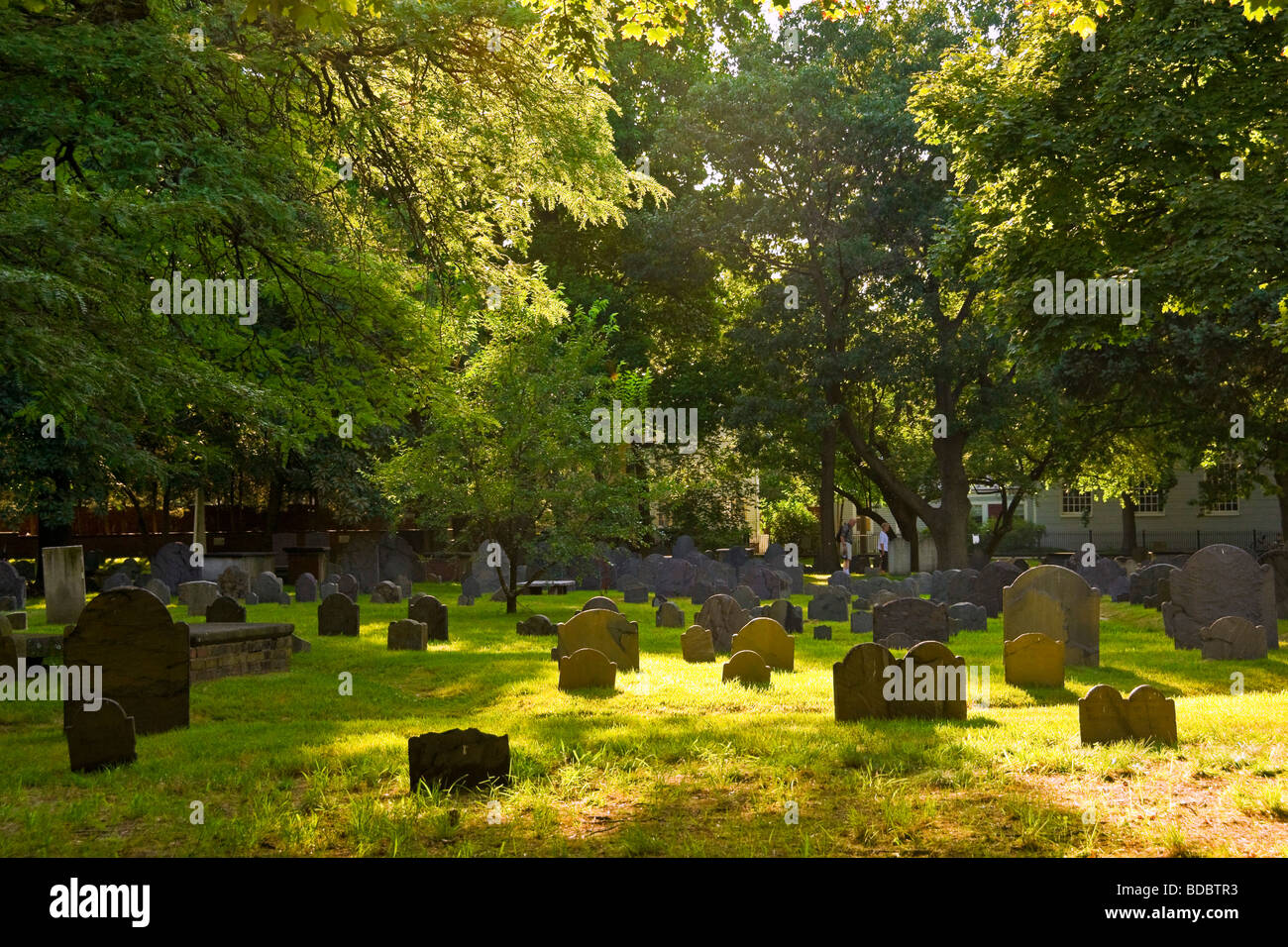 Alten burying Ground Friedhof Harvard Stockfoto