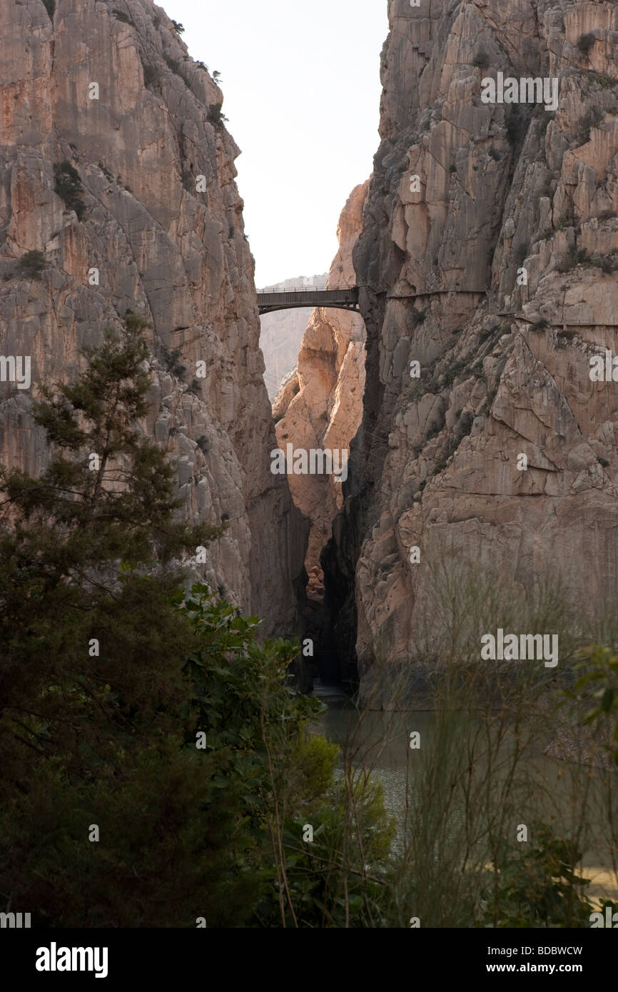 Garganta El Chorro Desfiladero De Los Gaitanes. Costa del Sol Malaga