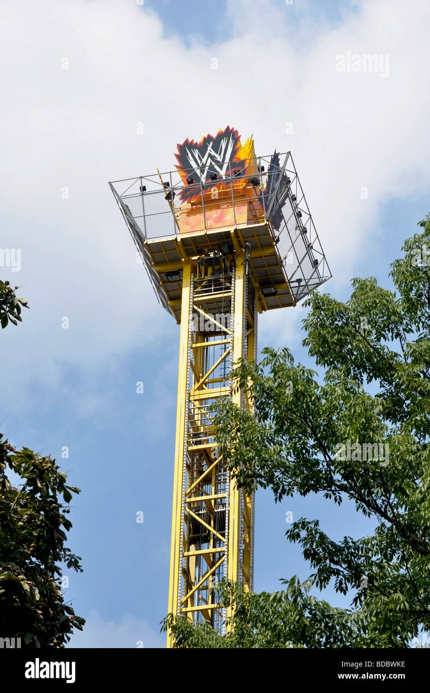WW-Fahrt - Attraktion auf Clifton Hill, Niagara, Ontario, Kanada Stockfoto