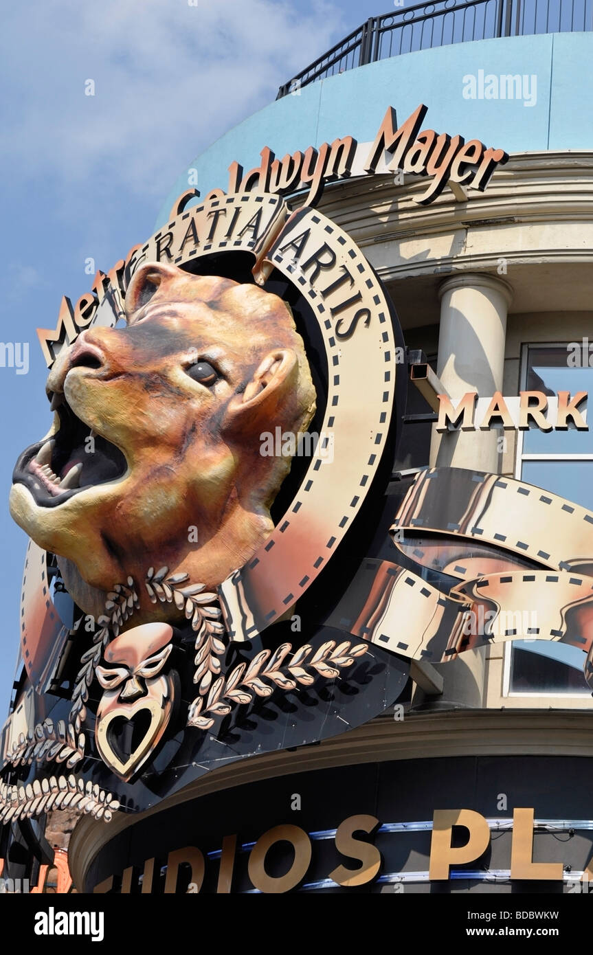 MGM-Retail-Store - Attraktionen auf dem Clifton Hill, Niagara Falls, Ontario, Kanada Stockfoto