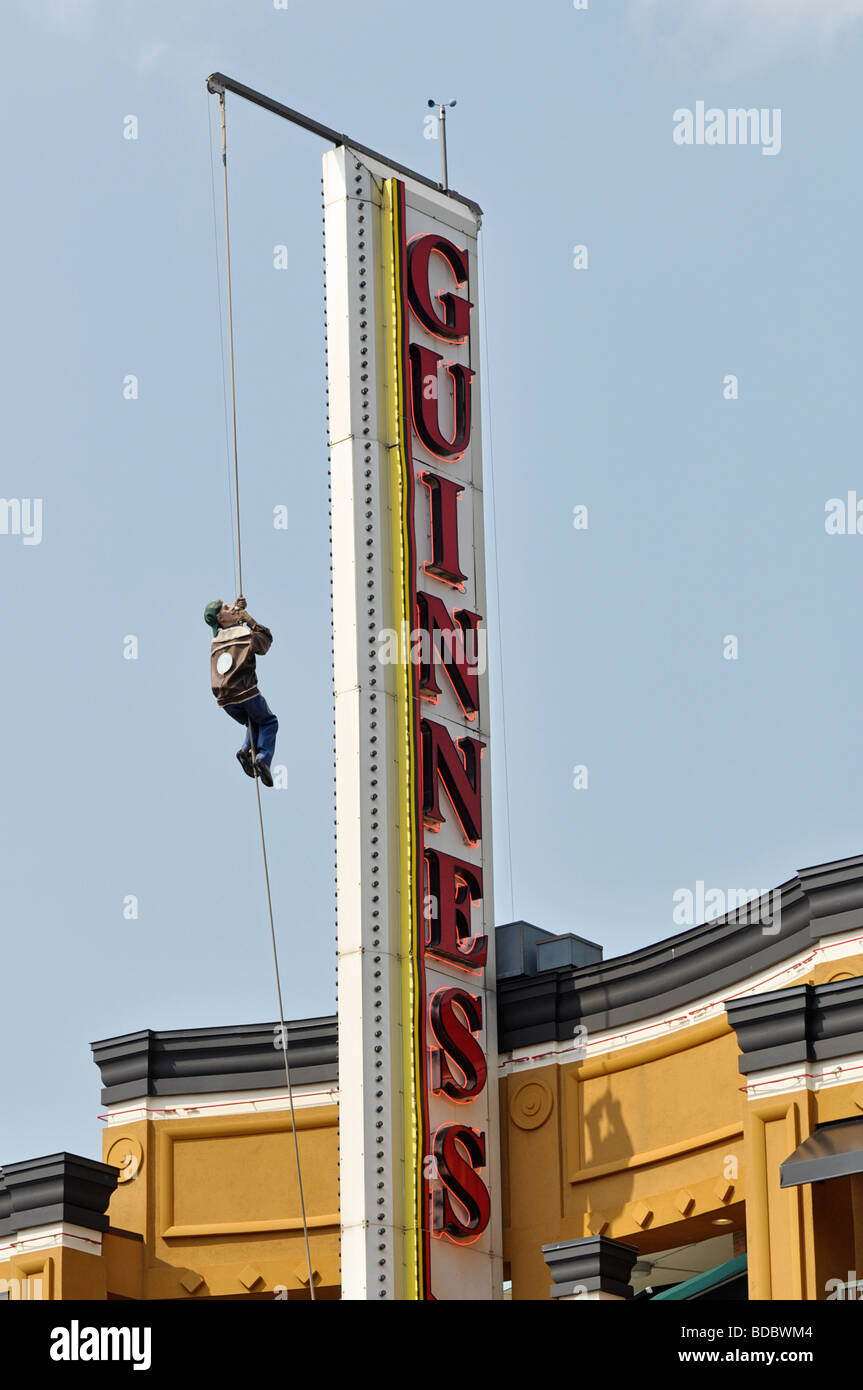 Guinness World Records - Attraktionen in Clifton Hill, Niagara, Ontario, Kanada Stockfoto