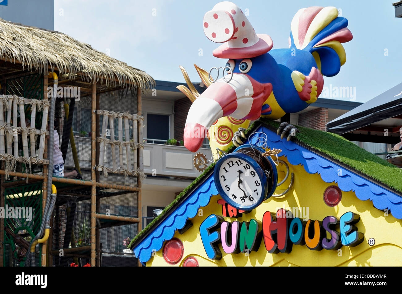 Fun House - Attraktion auf Clifton Hill, Niagara, Ontario, Kanada Stockfoto