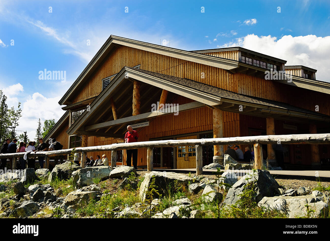 Denali National Park Visitors Center, Sitka, Alaska, USA Stockfoto