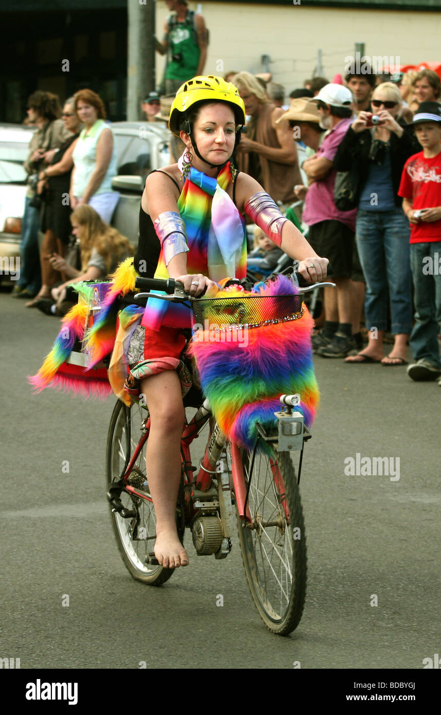 Nimbin Mardisgrass festival Stockfoto