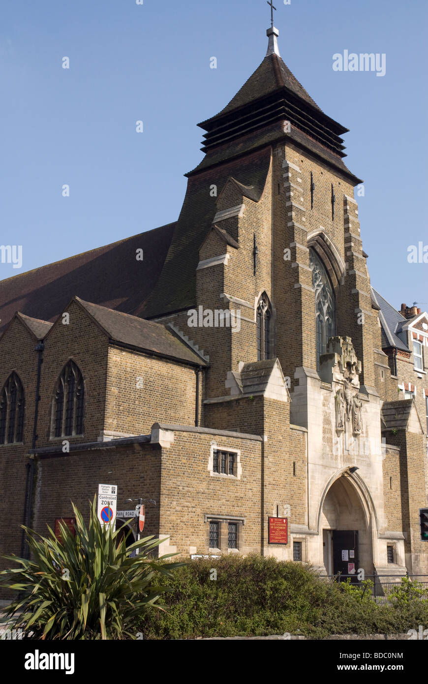 Augustinus von Canterbury Kirche, Archway Road, Highgate London Stockfoto