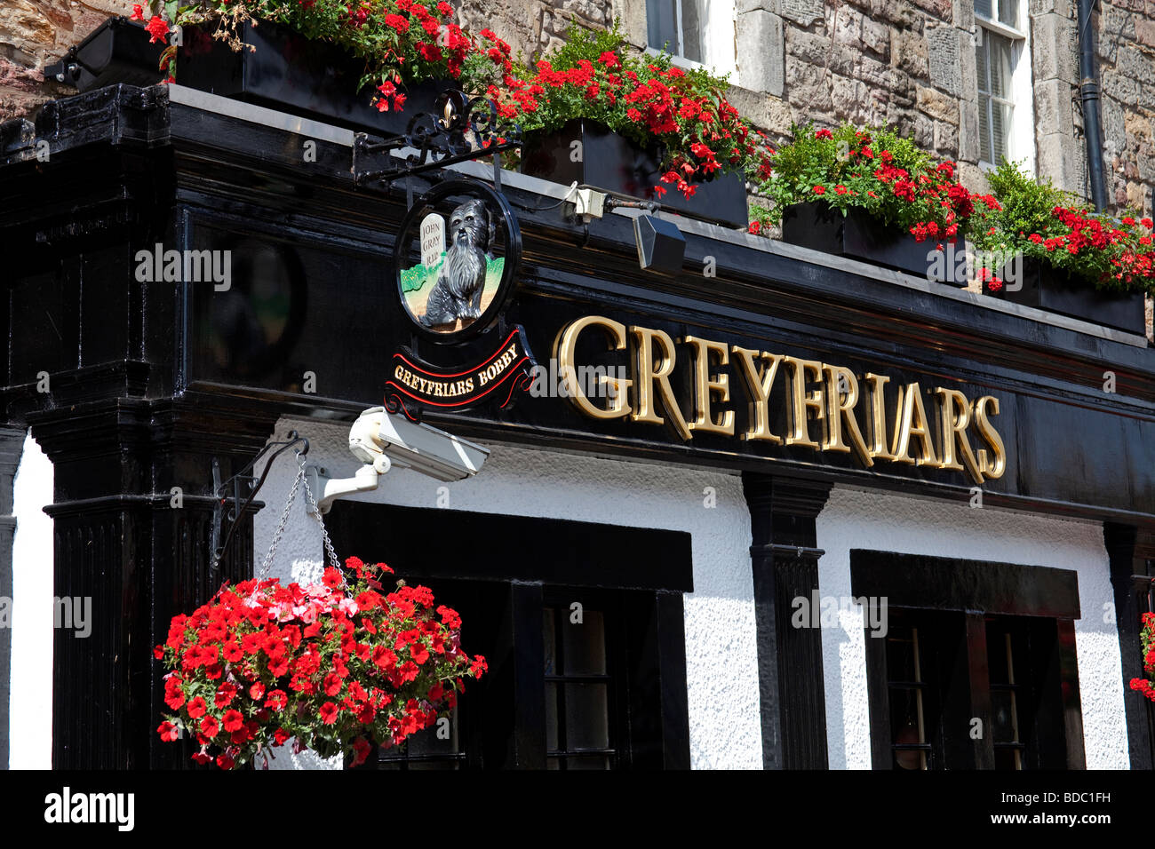 Greyfriar der Bobby Bar, Edinburgh, Scotland, UK Stockfoto