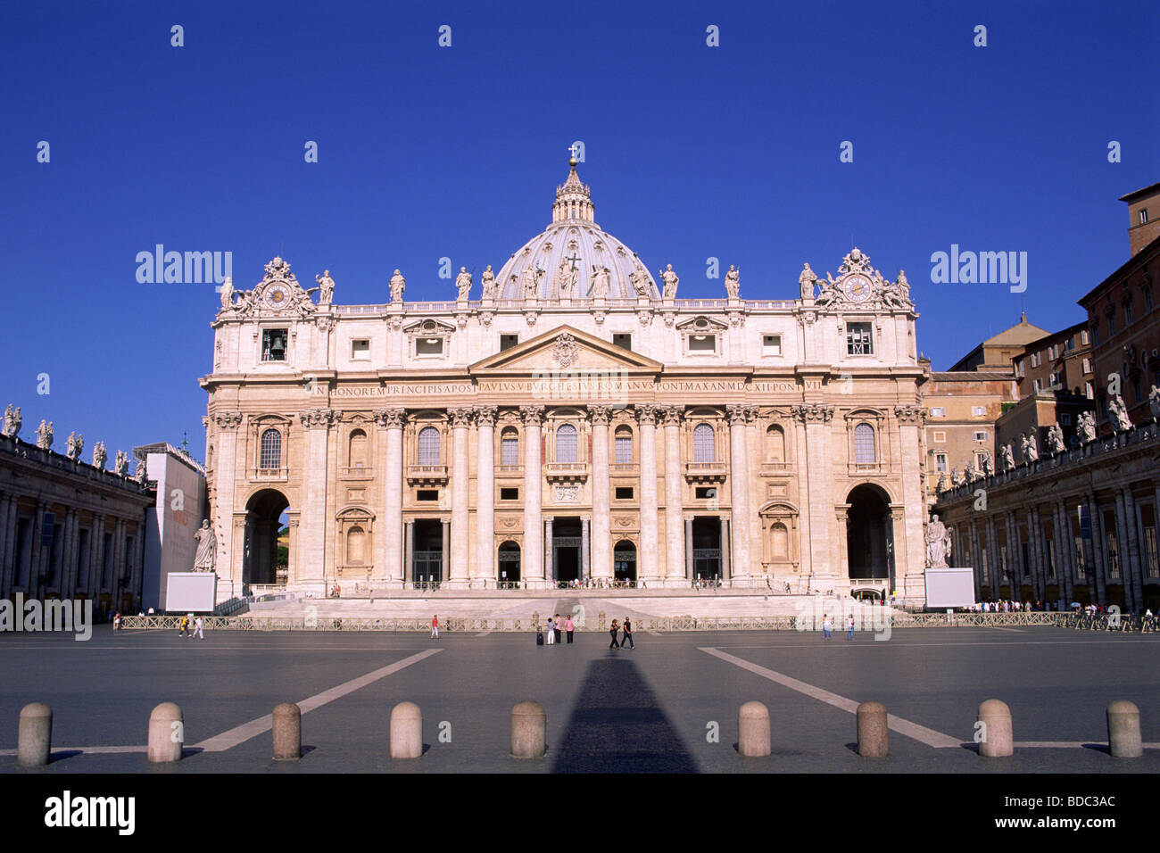 Italien, Rom, Str. Peters basilica Stockfoto