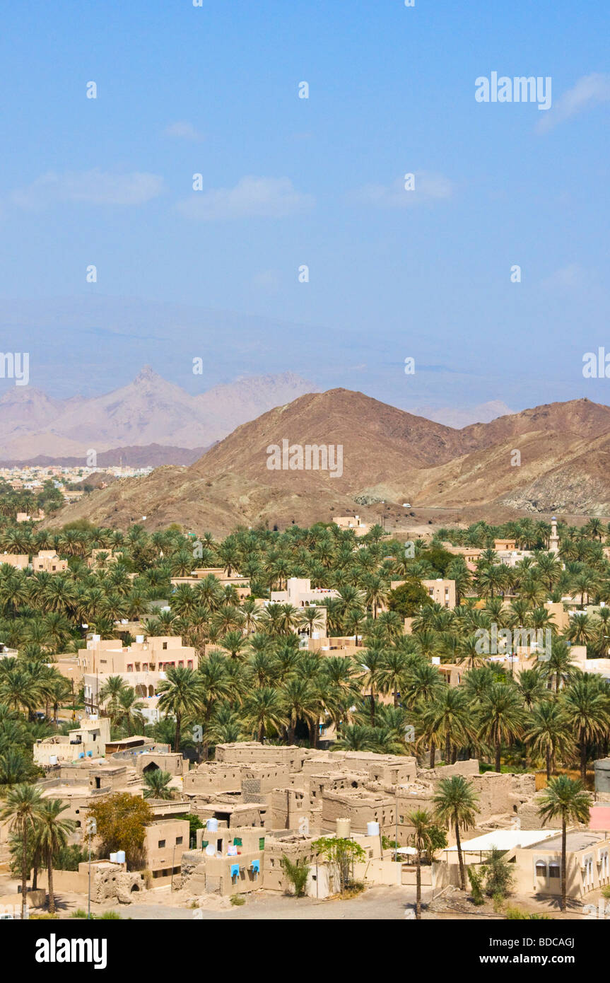 Stadt von Bahla in der Region des westlichen Hajar Sultanat Oman Stockfoto