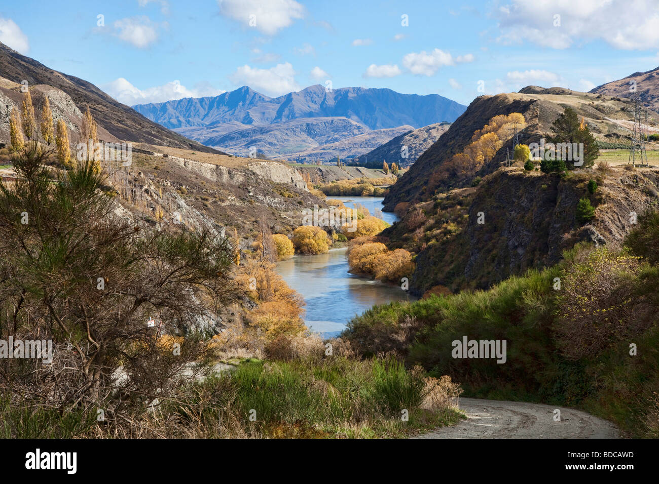 Herrliche Landschaft in der Nähe von Glenorchy, Neuseeland Stockfoto