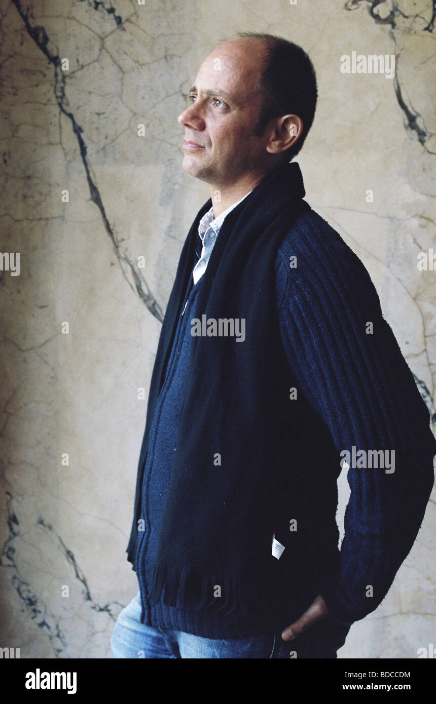 Galgut, Damon, * 1963, südafrikanischer Autor/Schriftsteller, halbe Länge, LitCologne, 2009, Stockfoto