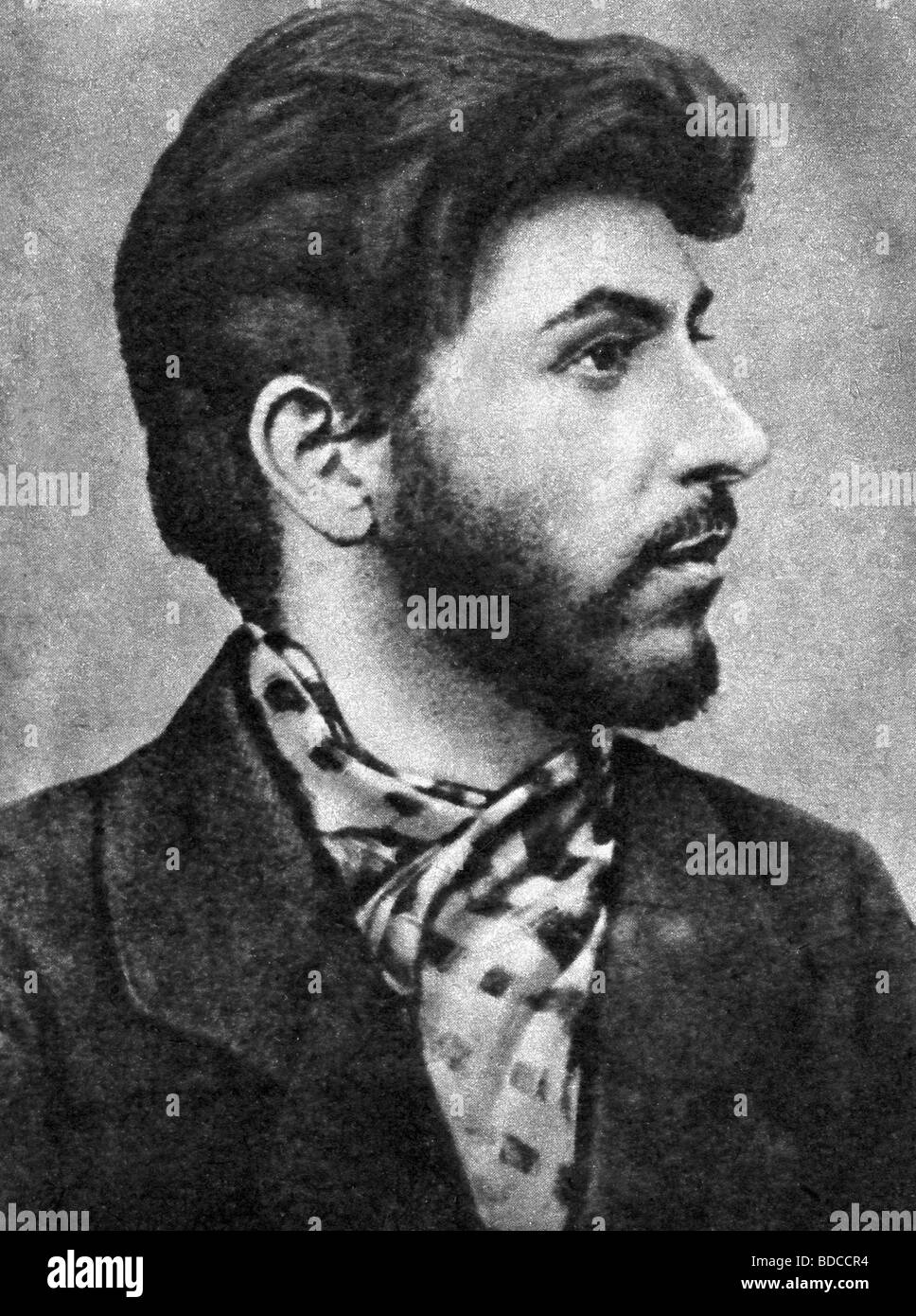 Stalin (Iosif Vissarionovich Jughaschwili), 18.12.1878 - 5.3.1953, Sowjetrepolitiker, Porträt, 1900, Stockfoto
