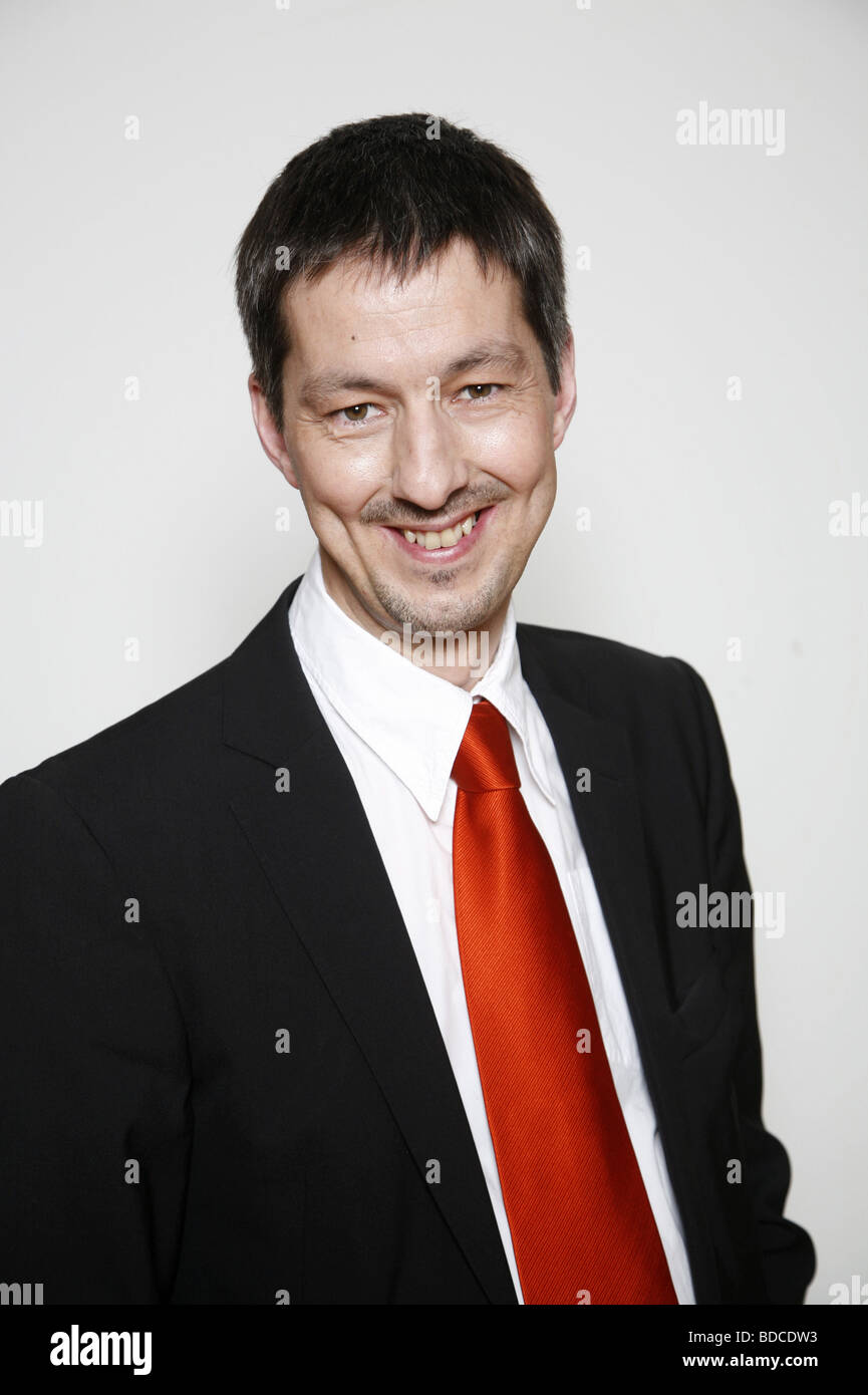 Bolten, Guido, * 22.12.1961, deutscher fernsehmoderator und Manager von Kabel Eins sendete, Porträt, Fotoruf zur Kabel Eins Pressekonferenz des Jahres, Hamburg, 28.1.2008, Stockfoto