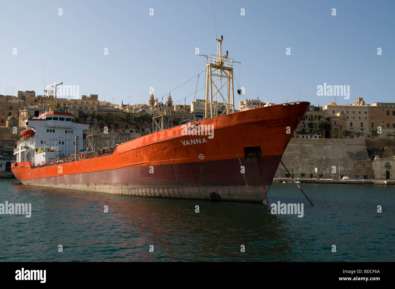 Afrika im Grand Harbour Malta Stockfoto