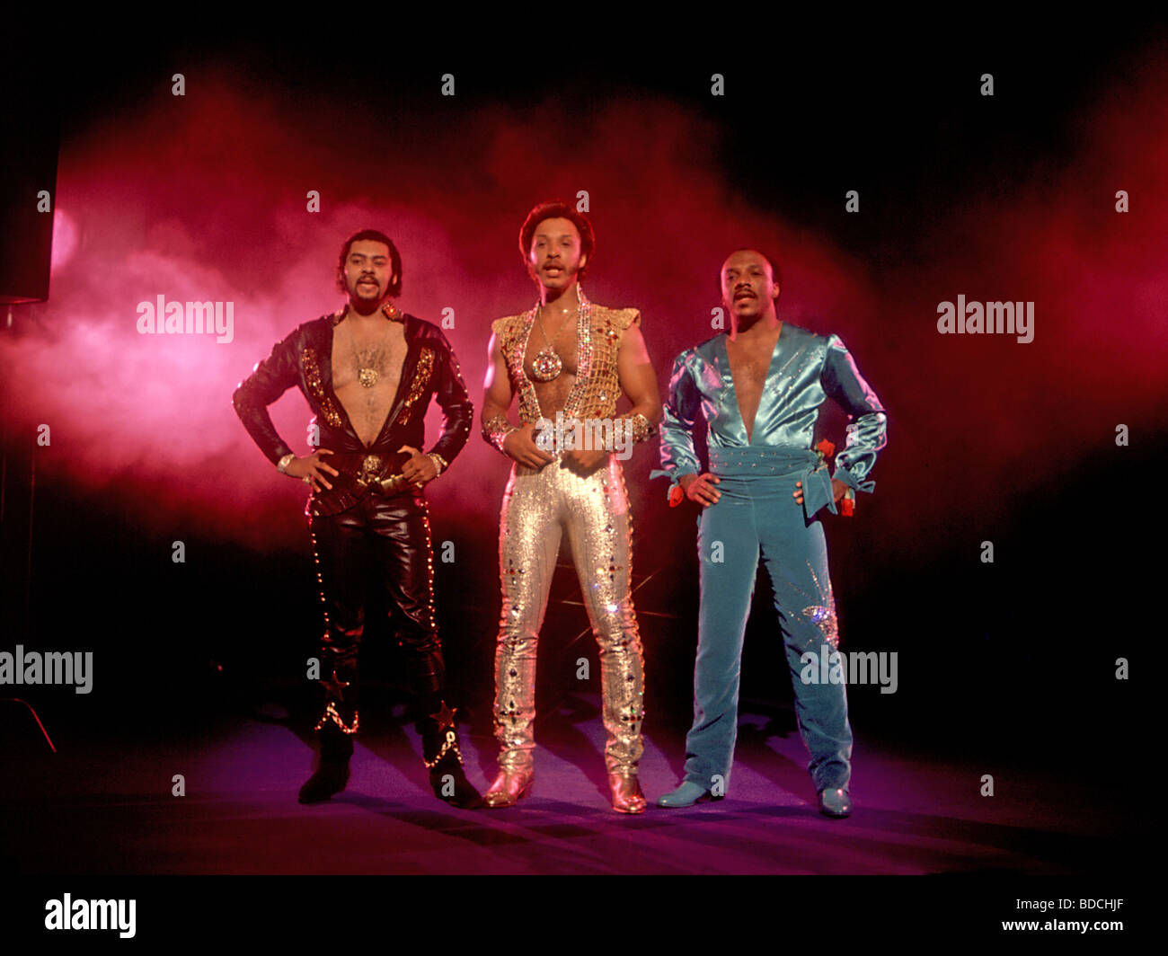 ISLEY BROTHERS - US Musikgruppe über 1973 Stockfoto