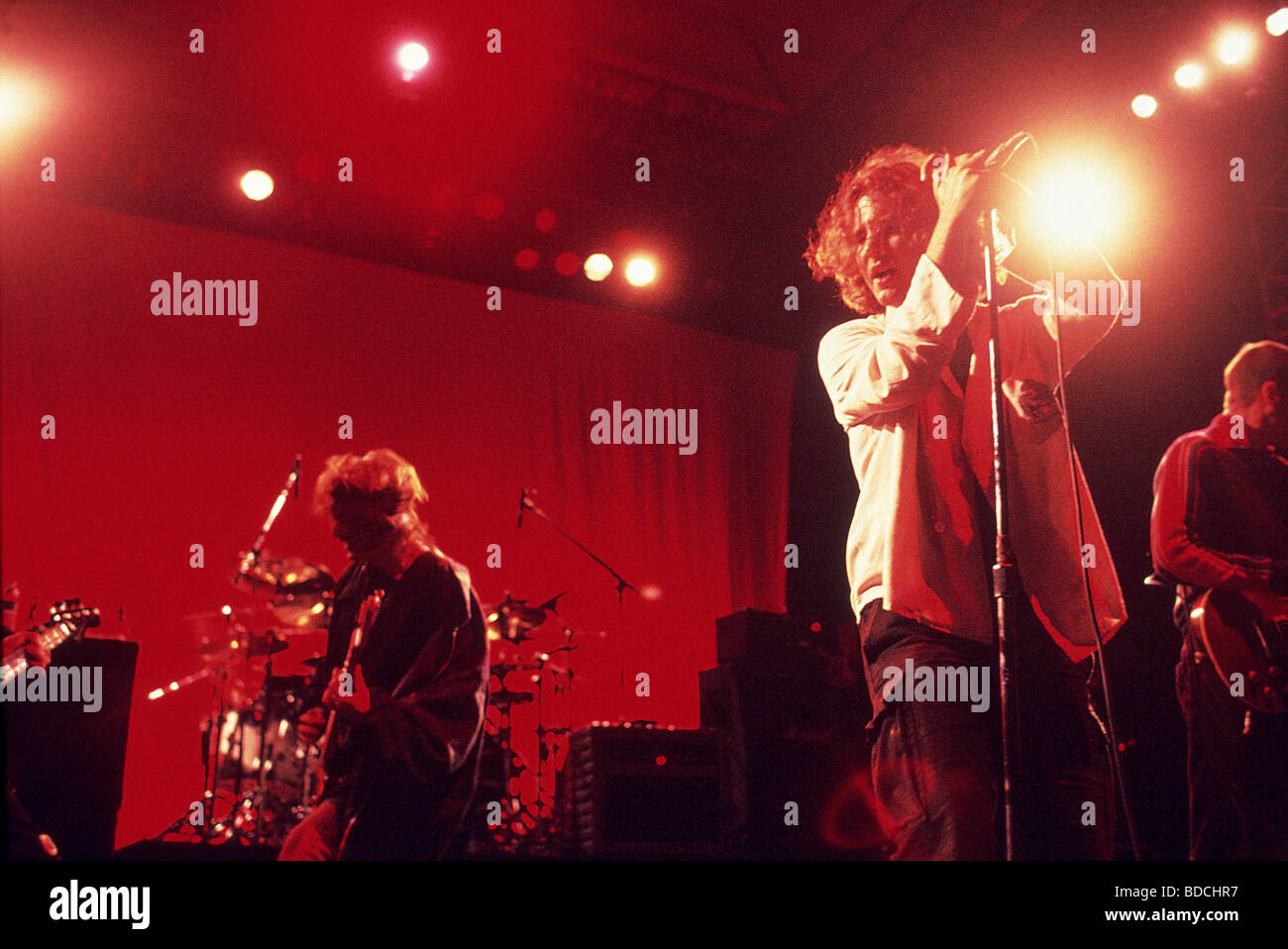 PEARL JAM - US-Rockgruppe über 1995 Stockfoto PEARL JAM - US-Rockgruppe über 1995 Stockfoto
